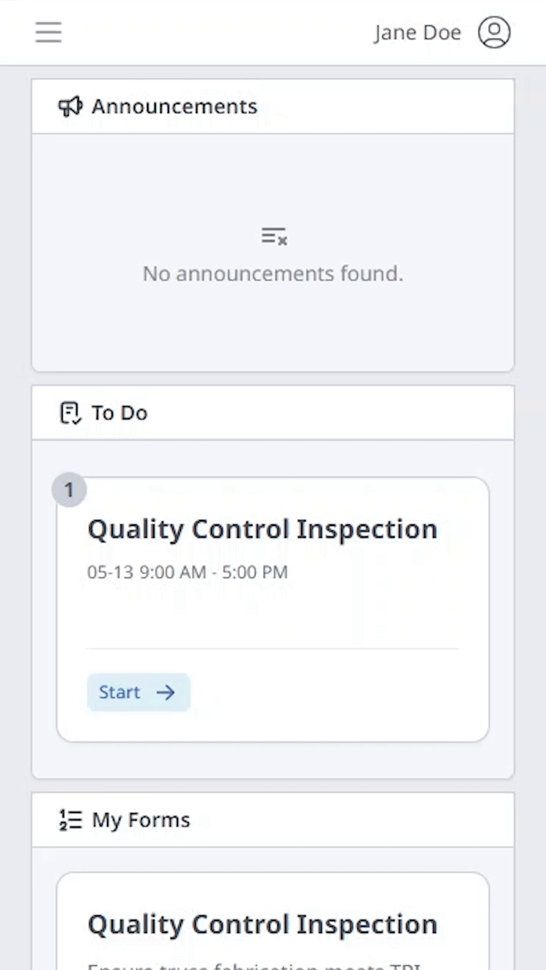 Inspection